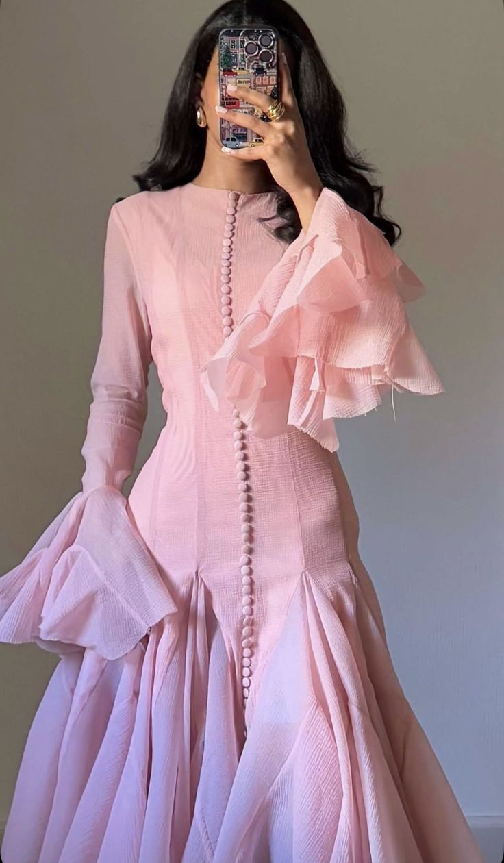 Robe midi évasée Lory Peated