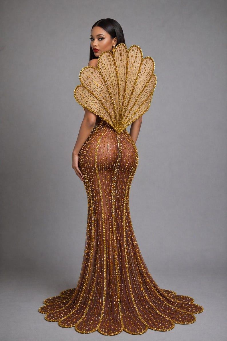 Empress Rhinestone Maxi Dress