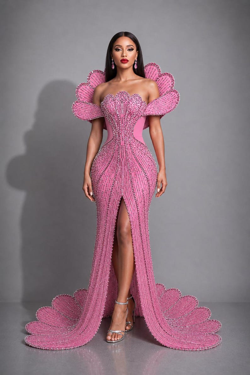 Empress Rhinestone Maxi Dress