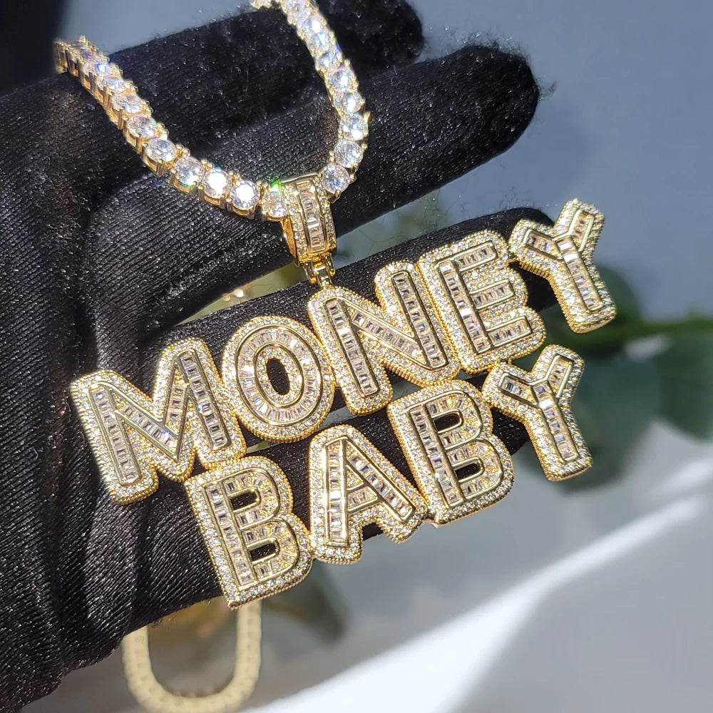 Custom Iced Out Personalized Necklace