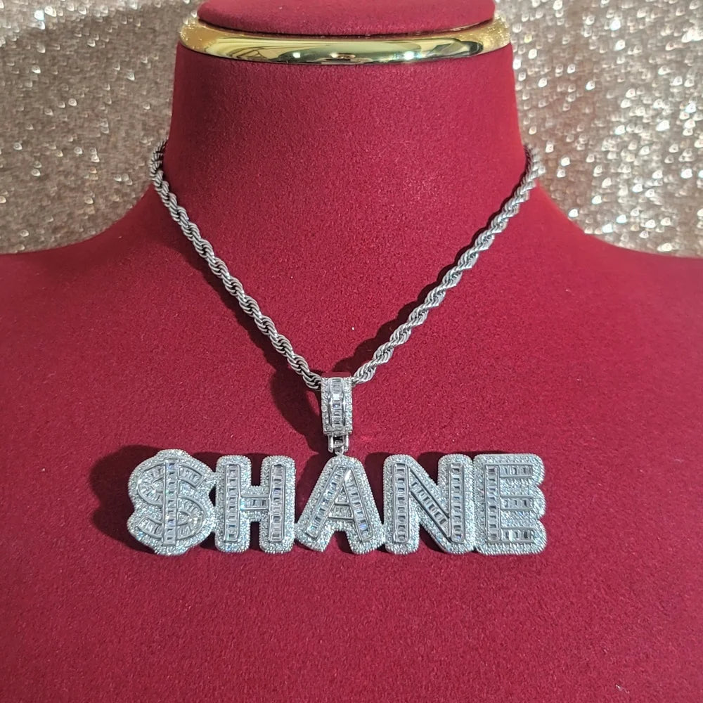 Custom Iced Out Personalized Necklace