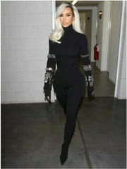 Abigail Bodycon Bandage Jumpsuit Fashion Closet Clothing