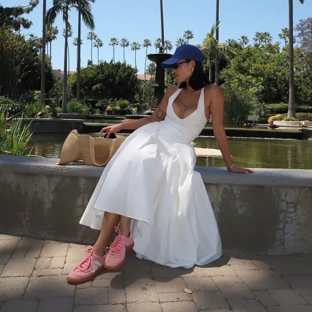 Alaura Backless Dress Fashion Closet Clothing