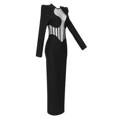 Alexa Bandage Maxi Dress Fashion Closet Clothing