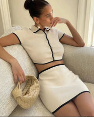 All About You Knit Skirt Set Fashion Closet Clothing