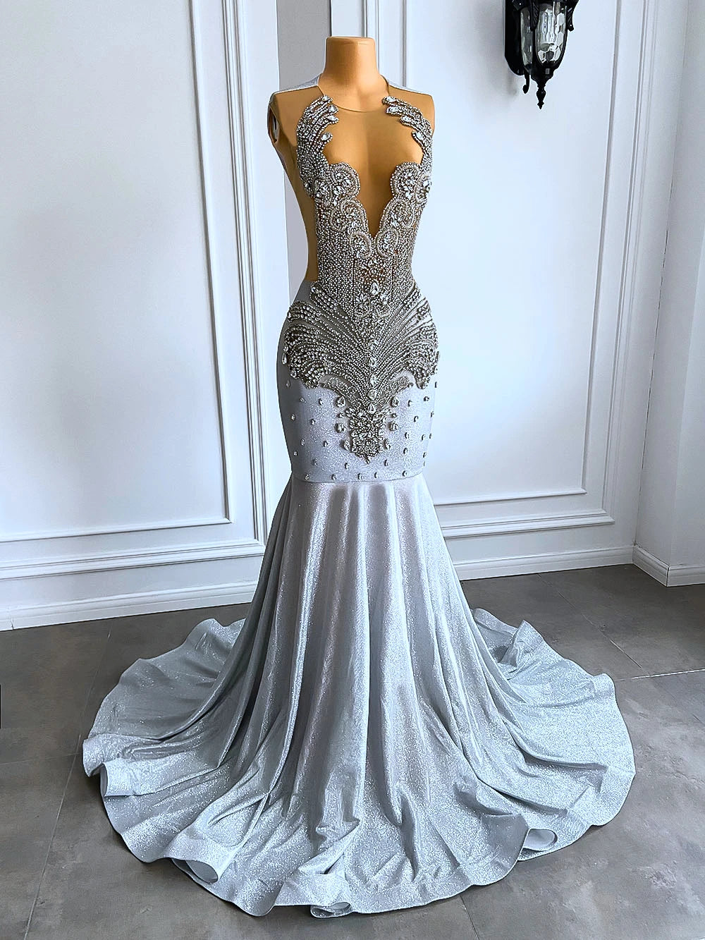 Allison Mermaid Maxi Dress Fashion Closet Clothing