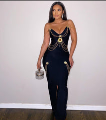 Amber Bandage Dress Fashion Closet Clothing