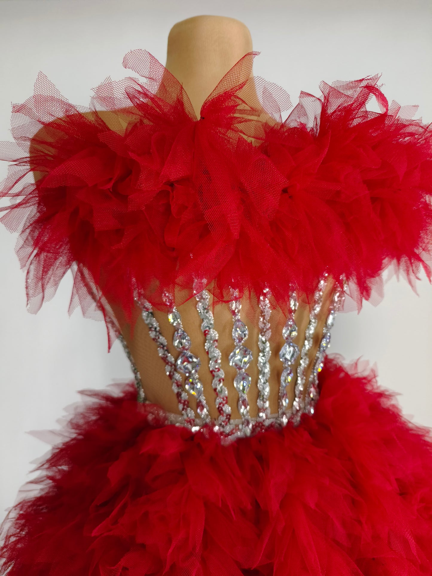 Ball Gown Mini Dress Fashion Closet Clothing