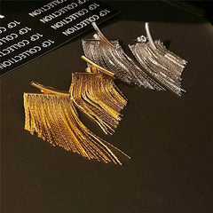 Bling Tassel Earrings Fashion Closet Clothing