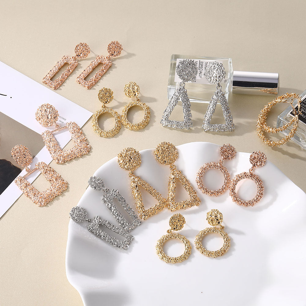 Boss Lady Earrings - (Multiple Colors) Fashion Closet Clothing