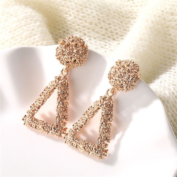 Boss Lady Earrings - (Multiple Colors) Fashion Closet Clothing