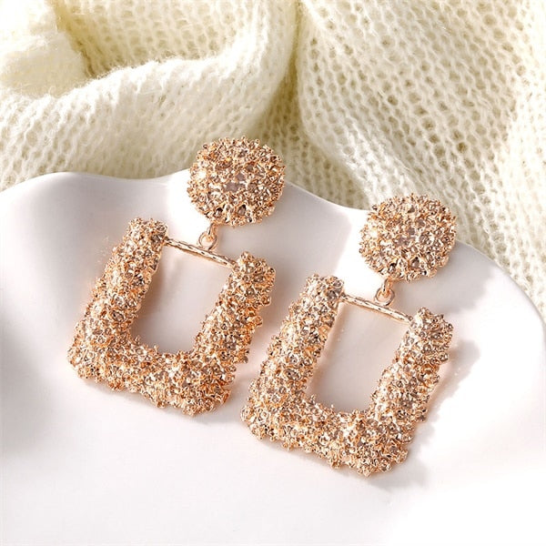 Boss Lady Earrings - (Multiple Colors) Fashion Closet Clothing