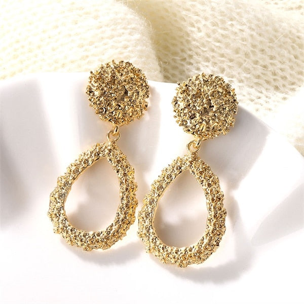 Boss Lady Earrings - (Multiple Colors) Fashion Closet Clothing