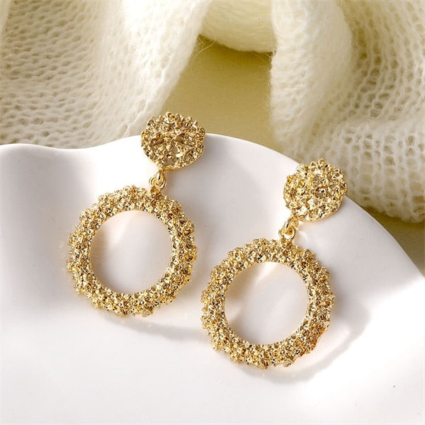 Boss Lady Earrings - (Multiple Colors) Fashion Closet Clothing