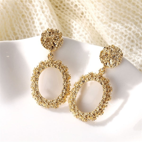 Boss Lady Earrings - (Multiple Colors) Fashion Closet Clothing