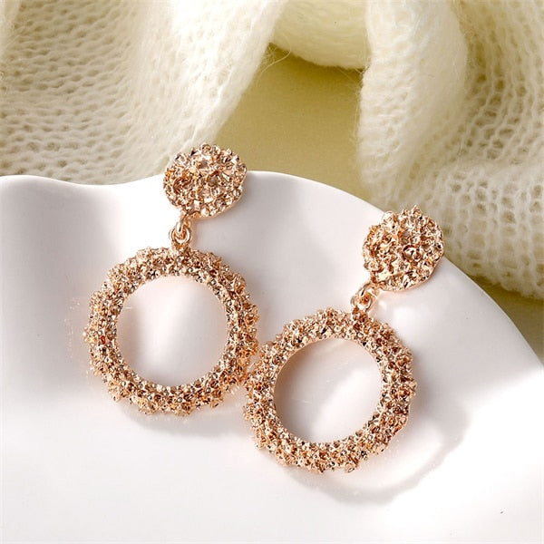 Boss Lady Earrings - (Multiple Colors) Fashion Closet Clothing