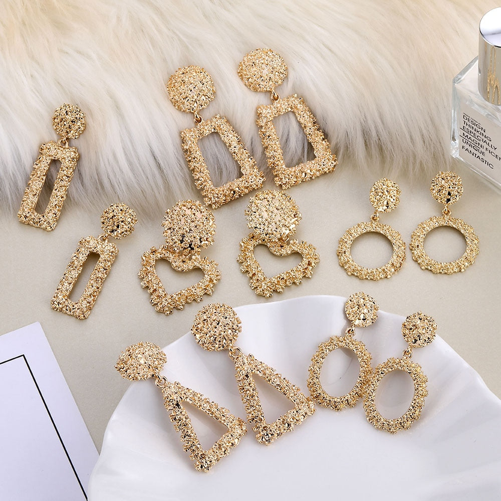 Boss Lady Earrings - (Multiple Colors) Fashion Closet Clothing