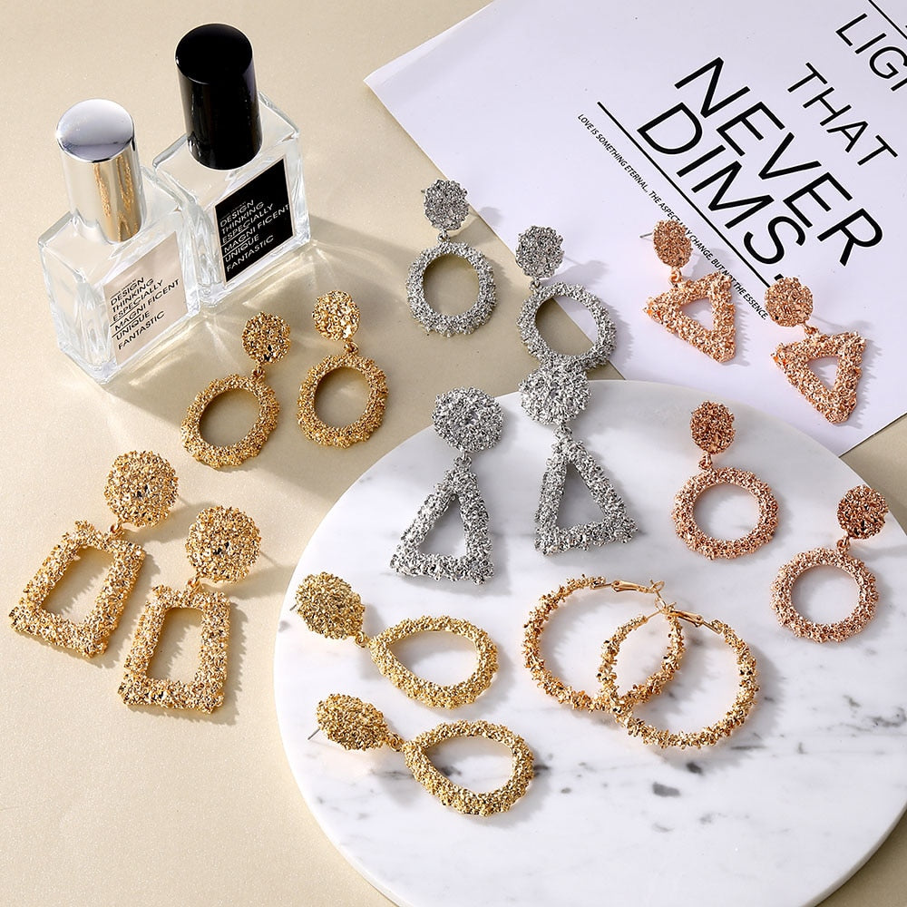 Boss Lady Earrings - (Multiple Colors) Fashion Closet Clothing