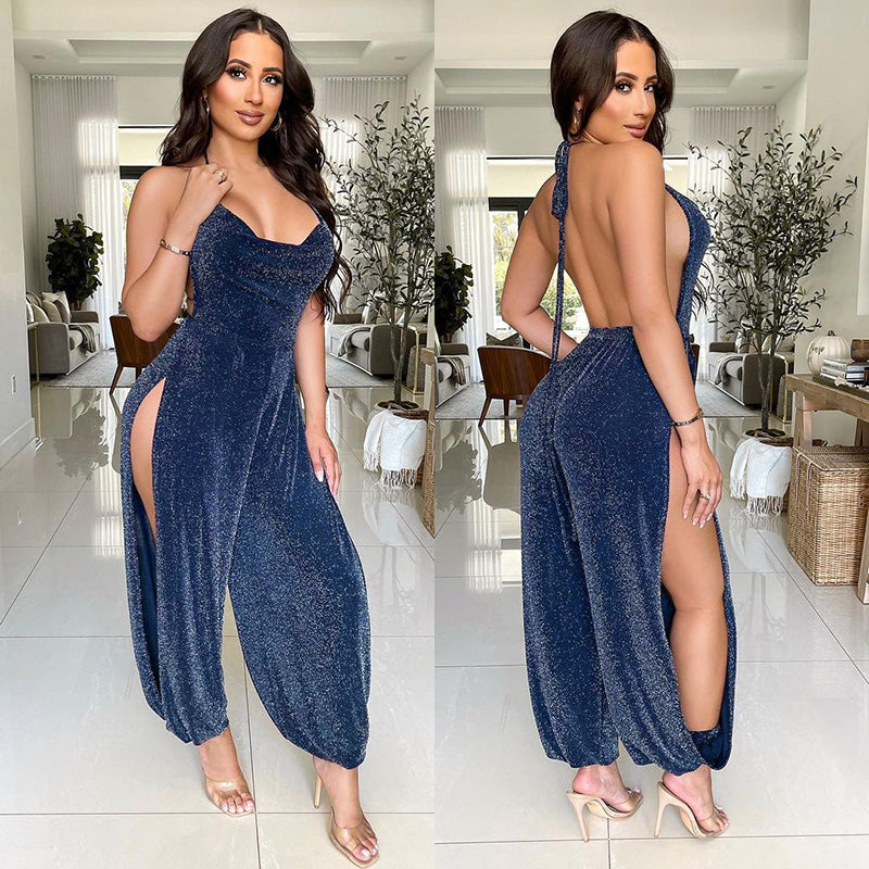 Amanda Silk Jumpsuit