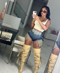 Buckle Up Boots Fashion Closet Clothing