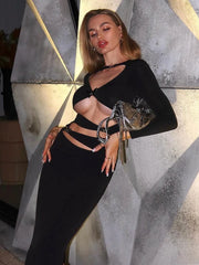 Butterfly Pins Maxi Dress Fashion Closet Clothing