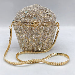 Cakey Diamond Clutch Bag Fashion Closet Clothing