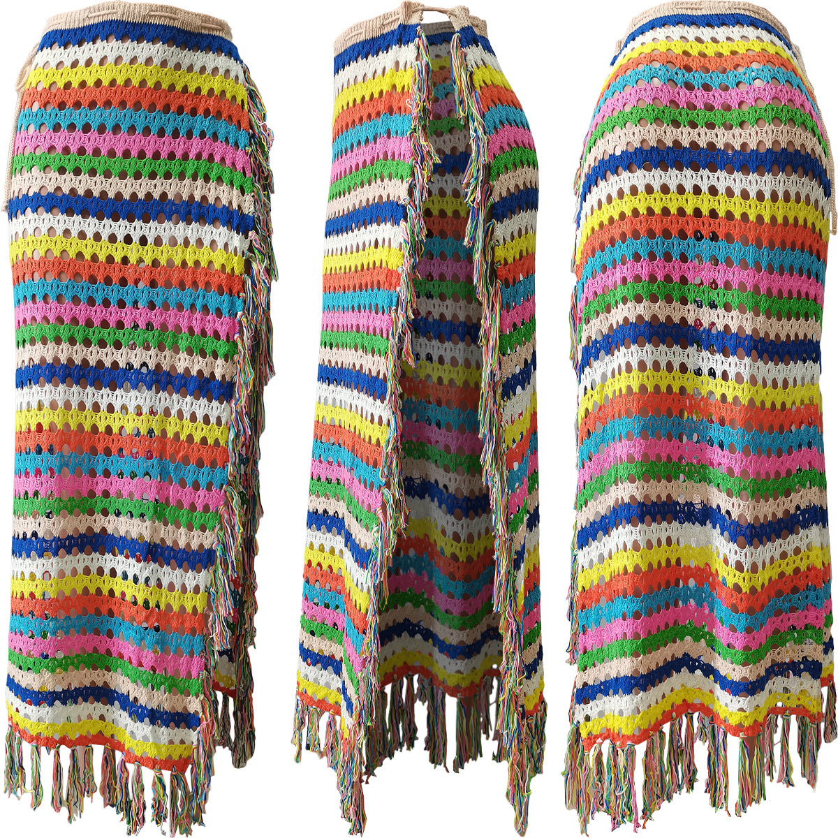 Cancun Vibe Crochet Skirt Fashion Closet Clothing