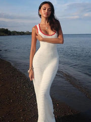 Carine Knit Maxi Dress Fashion Closet Clothing