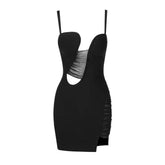 Carole Bandage Mini Dress Fashion Closet Clothing