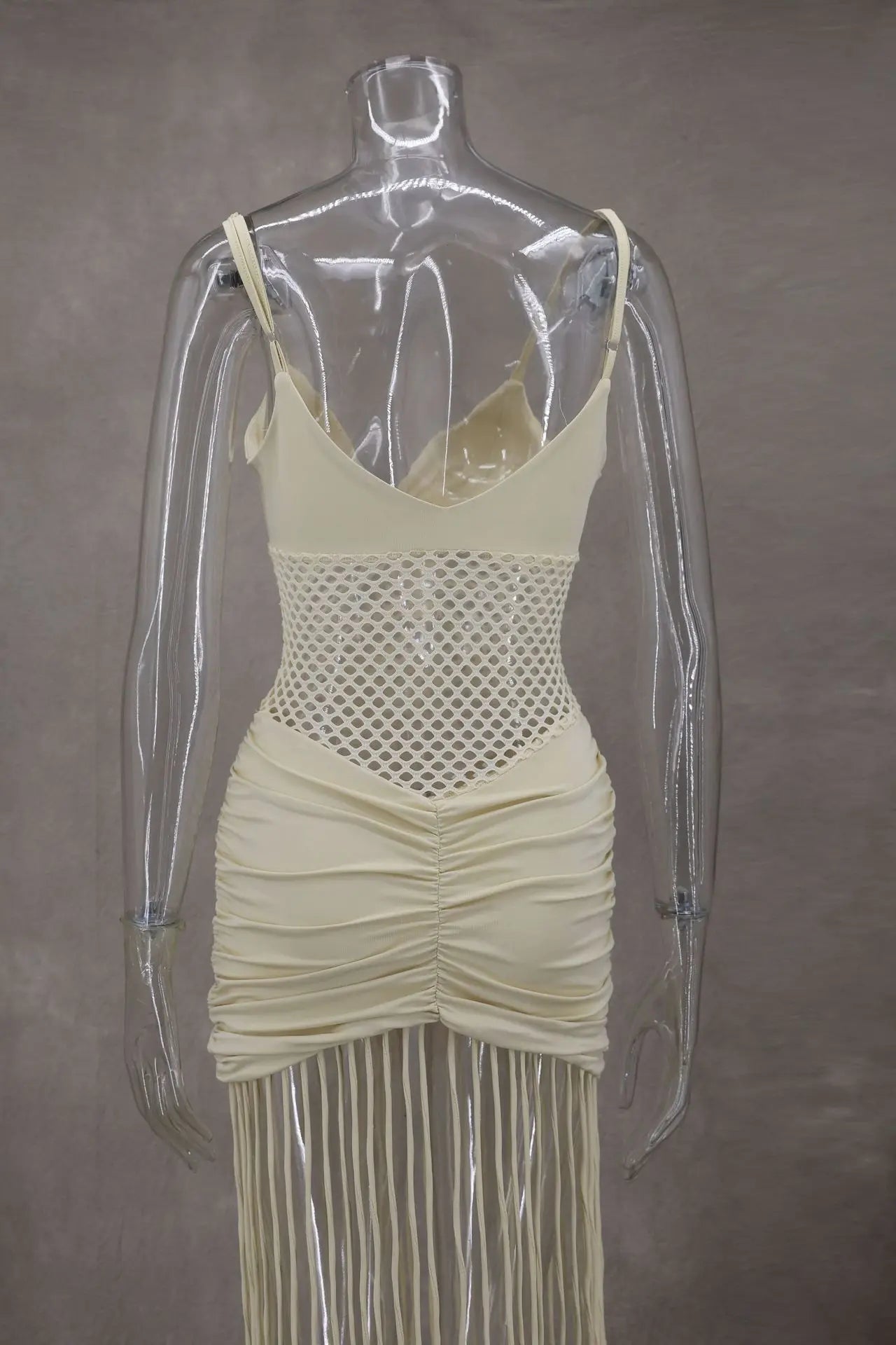 Cassandra Tassel Maxi Dress Fashion Closet Clothing