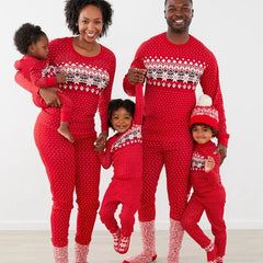 Christmas Family Pajamas Set Fashion Closet Clothing