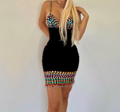 Cloe Bandage Mini Dress Fashion Closet Clothing