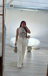 Dearra Knit Top Fashion Closet Clothing