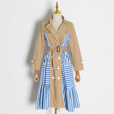 Fashionably Trench Coat Fashion Closet Clothing