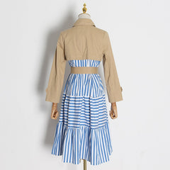 Fashionably Trench Coat Fashion Closet Clothing