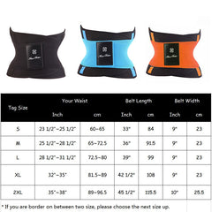 Fitness Belt Hot Body Shaper Fashion Closet Clothing