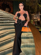 Flowers Bandage Skirt Set Fashion Closet Clothing