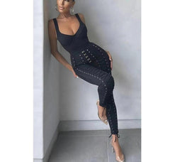 Forever A Diva Bodycon Jumpsuit Fashion Closet Clothing
