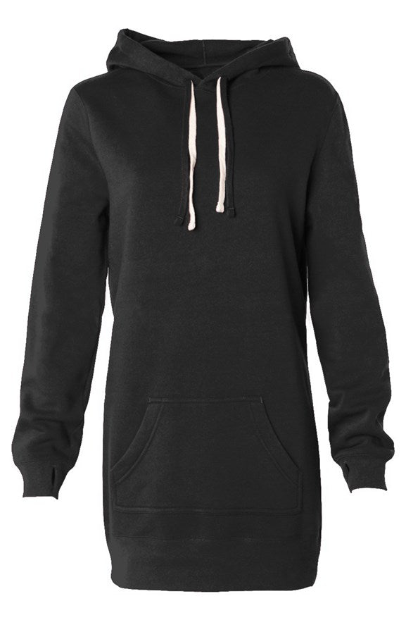 Hooded Sweatshirt Dress Fashion Closet Clothing