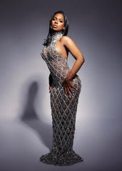 I Like It Shiny Maxi Dress Fashion Closet Clothing