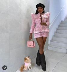 Jackey Blazer Jacket Short Set Fashion Closet Clothing