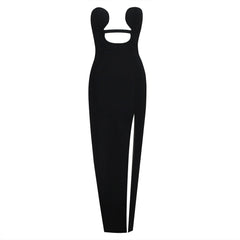 Jessika Bandage Dress - Black Fashion Closet Clothing