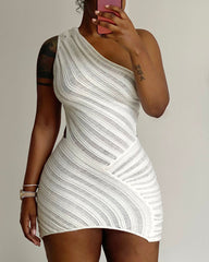 Joanna Knit Mini Dress Fashion Closet Clothing