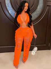 Kamaya Tassel Pants Set Fashion Closet Clothing