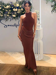 Kassi Turtleneck Maxi Dress Fashion Closet Clothing