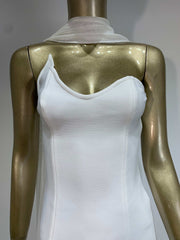 Kianna Mesh Bandage Dress Fashion Closet Clothing