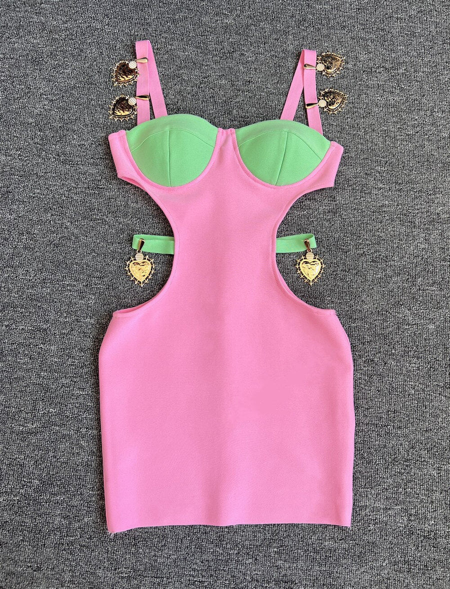 Lauren Bodycon Bandage Mini Dress Fashion Closet Clothing