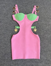 Lauren Bodycon Bandage Mini Dress Fashion Closet Clothing