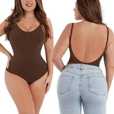 Low Back Shapewear Seamless Bodysuit Fashion Closet Clothing