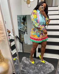 Luxury Vintage Skirt Set Fashion Closet Clothing